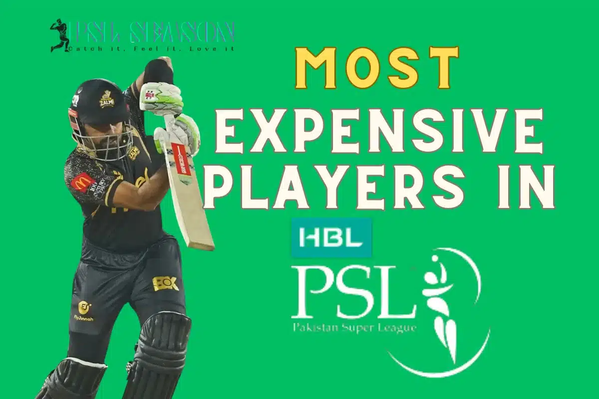 Top Expensive Players In PSL (Top Paid PSL Players) Psl Matches